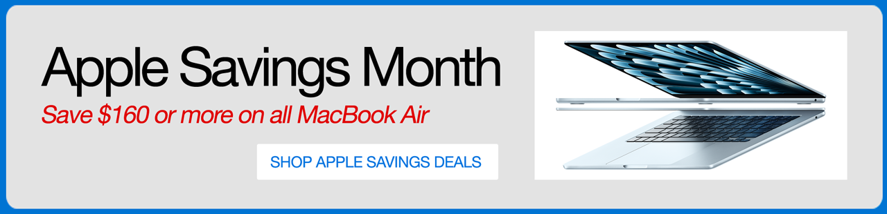 Apple Savings Month - Shop Apple Savings Deals