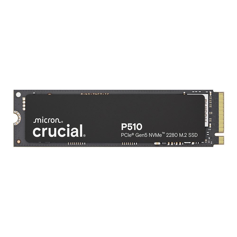 Crucial P510 1TB SSD G9 TLC NAND PCIe Gen 5 x4 NVMe M.2 2280 Internal Solid State Drive
