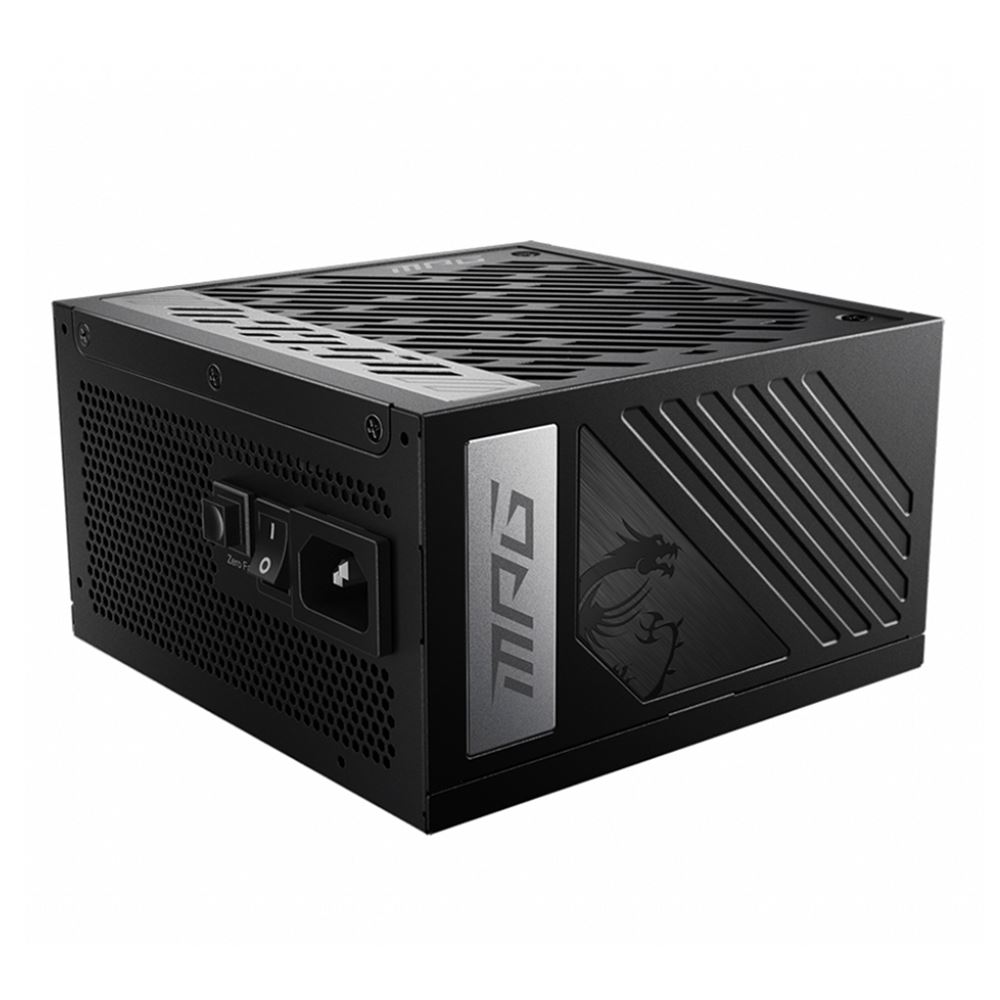 MSI MPG A1000G PCIE5 1000 Watt 80 Plus Gold ATX Fully Modular Power Supply - ATX 3.1 Compatible