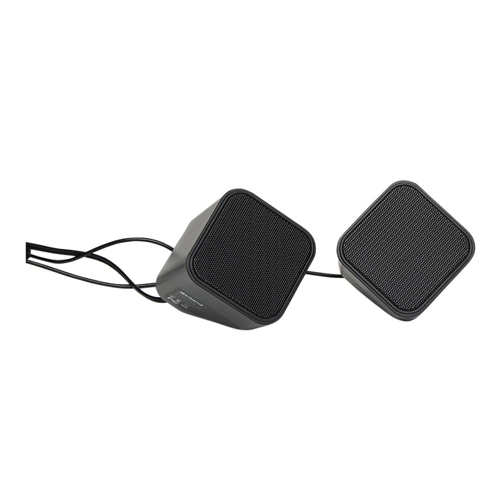 Inland SK473 Desktop Speakers USB 2.0 Powered 6W Computer Speaker for PC and Laptop - Black