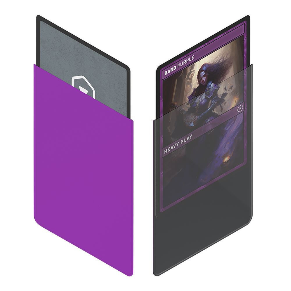 Heavy Play CURV Sleeves Standard 100 - Bard Purple