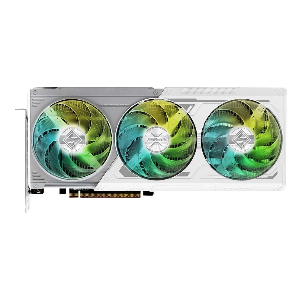 ASRock AMD Radeon RX 9070 XT Steel Legend Triple Fan 16GB GDDR6 PCIe 5.0 Graphics Card
