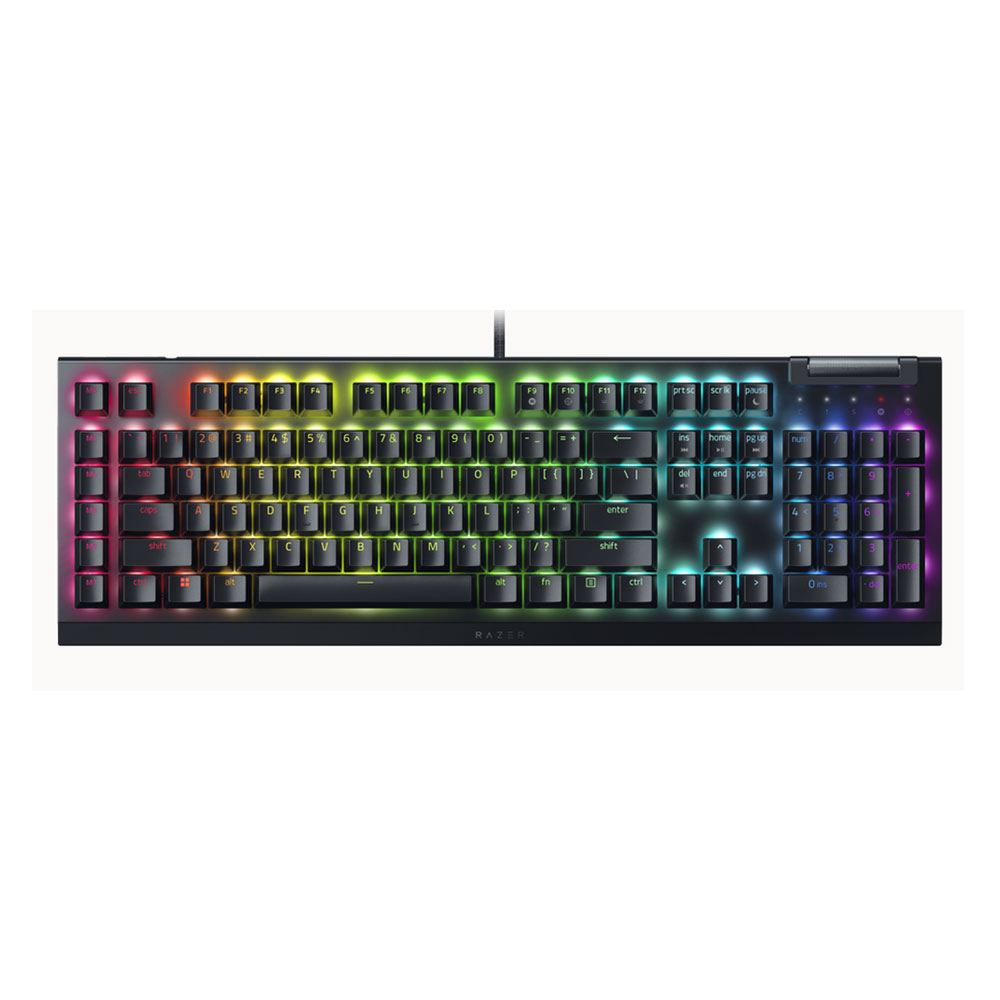Razer BlackWidow V4 X Wired Mechanical Gaming Keyboard- Black