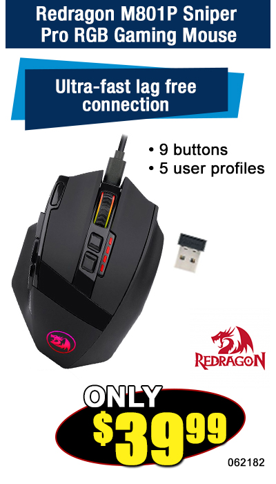 Redragon M801P Sniper Pro RGB Gaming Mouse