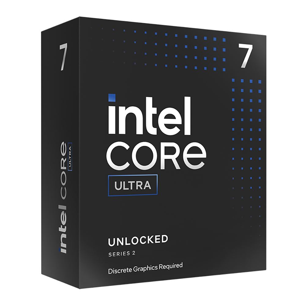 Intel Core Ultra 7 265KF Arrow Lake Twenty-Core LGA 1851 Boxed Processor - Heatsink Not Included