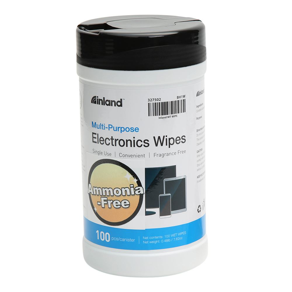 Inland Monitor Wipes 100 Count