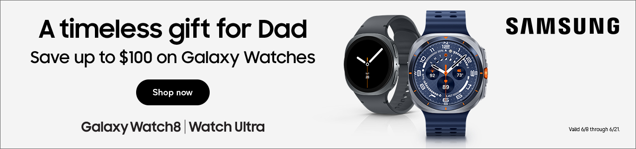 Samsung Save up to $100 on Galaxy Watches - Shop Now