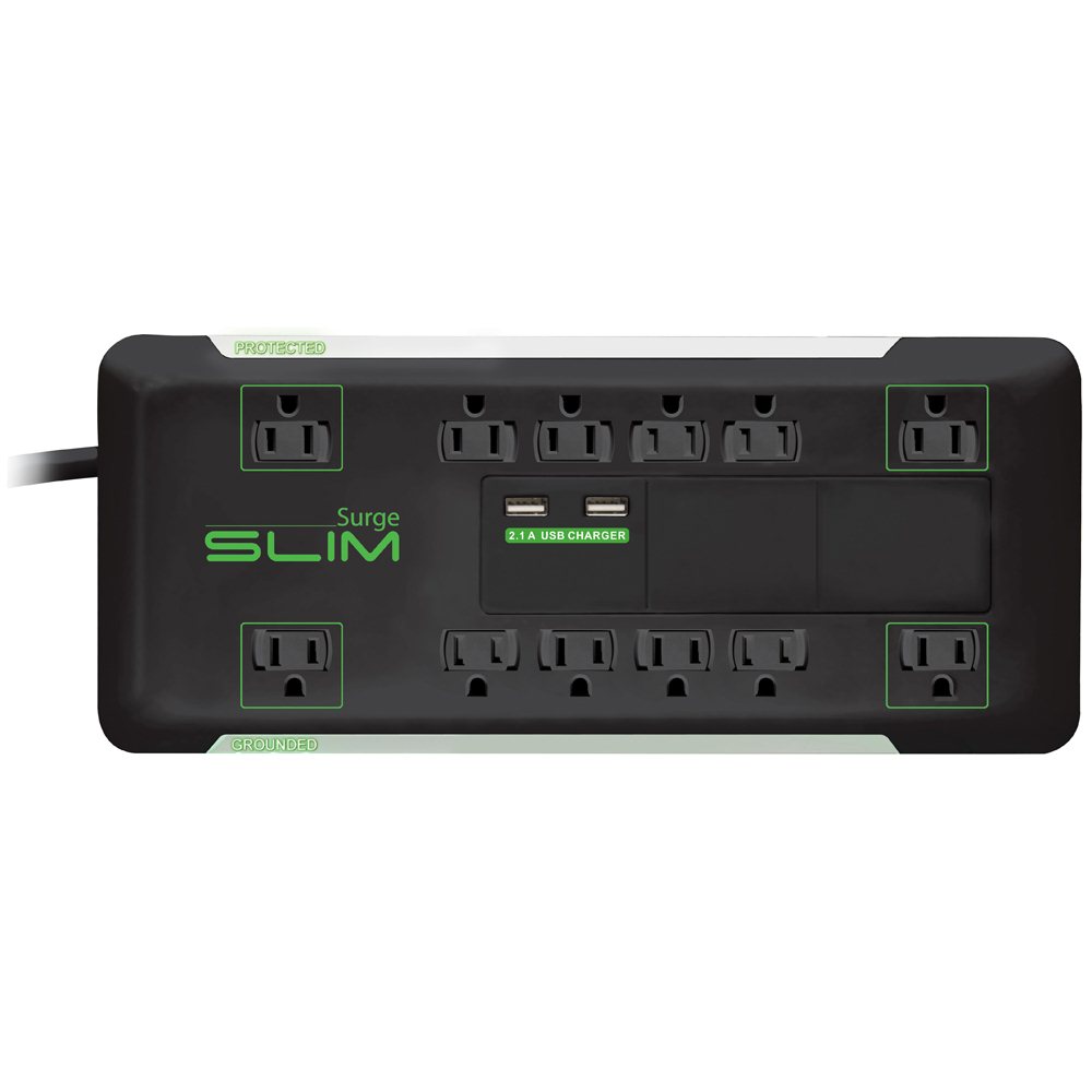 Inland Power Strip - Black
