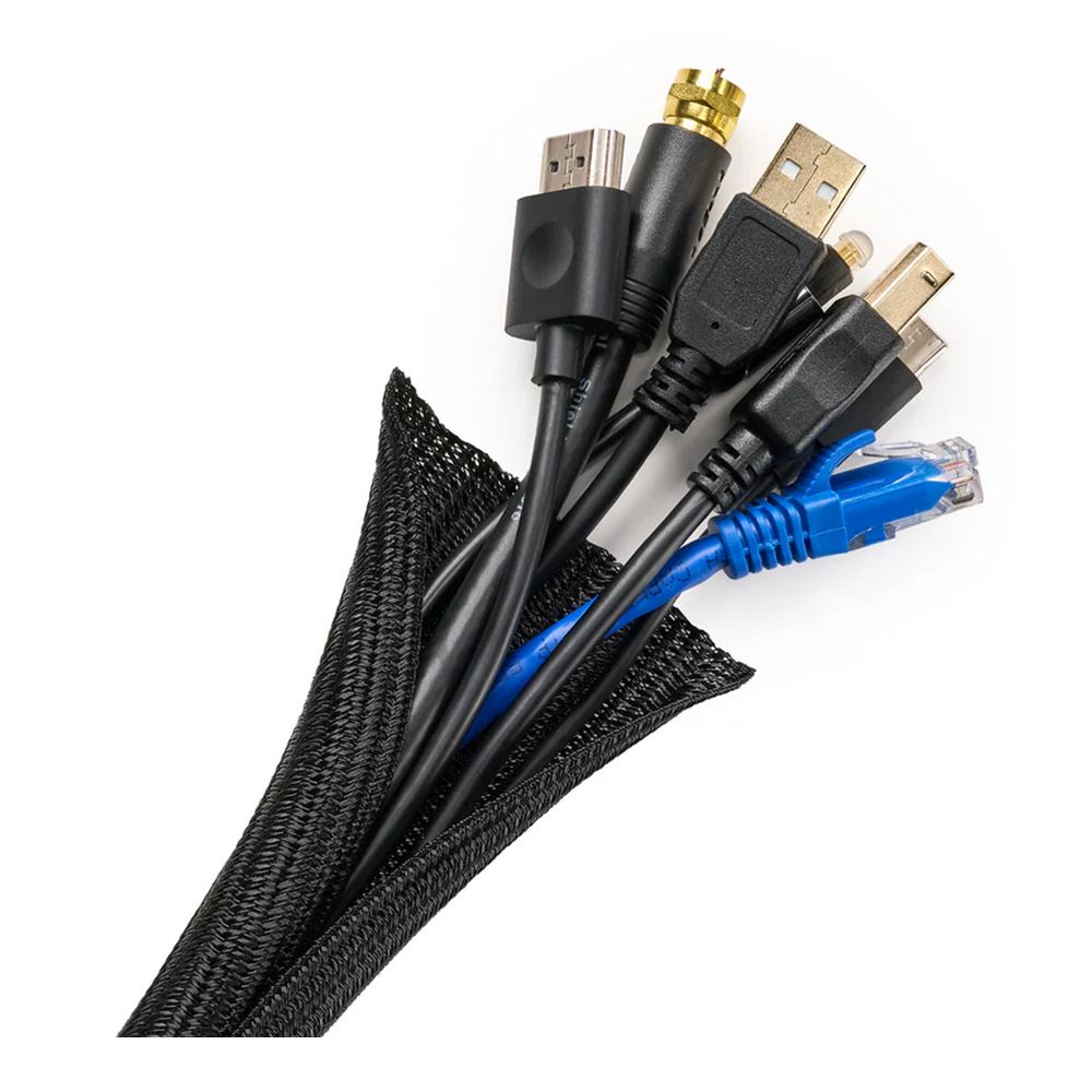 Wrap-It Mesh Cable Sleeve - 10' x 0.75