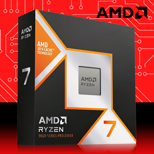 AMD Ryzen 7 9800X3D Granite Ridge AM5 4.70GHz 8-Core Boxed Processor - Heatsink Not Included