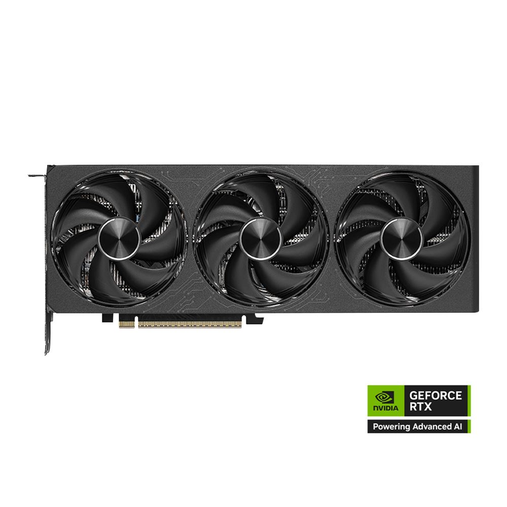 MSI NVIDIA GeForce RTX 5080 INSPIRE 3X Black Overclocked Triple Fan 16GB GDDR7 PCIe 5.0 Graphics Card