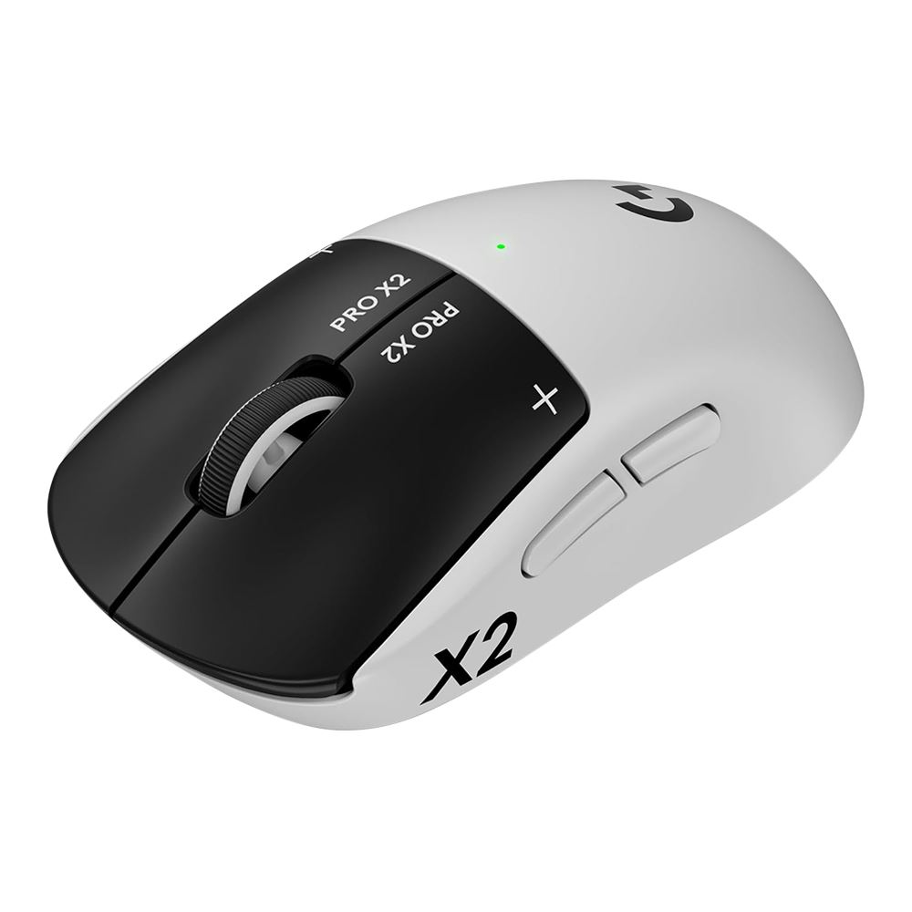 Logitech G PRO X2 Superstrike LIGHTSPEED Wireless Gaming Mouse - Lunar Eclipse