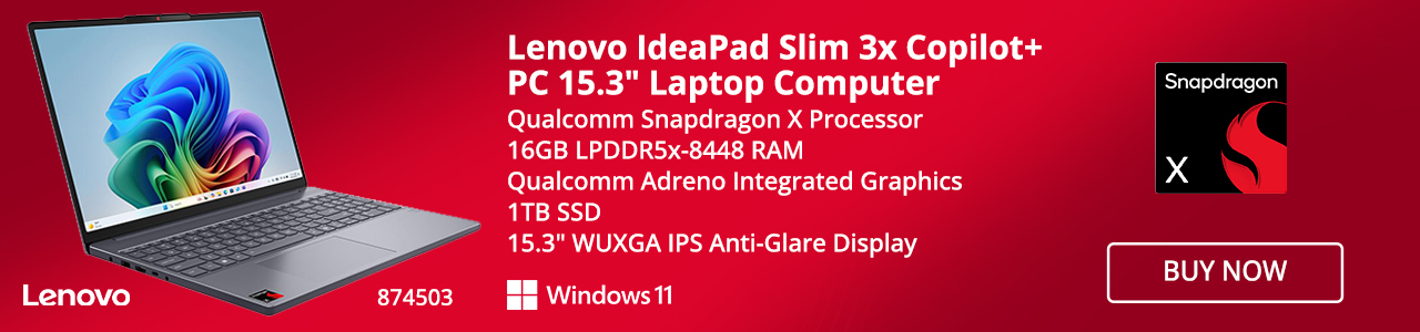 Lenovo IdeaPad Slim 3x Copilot+ PC 15.3