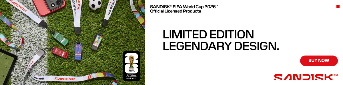 SANDISK LIMITED EDITION LEGENDARY DESIGN - Buy Now