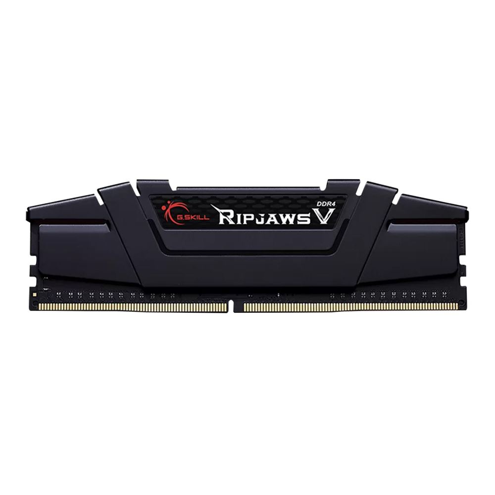 G.Skill Ripjaws V 16GB (1 x 16GB) DDR4-3200 PC4-25600 Single Channel Desktop Memory Module F4-3200C20S-16GVK - Black