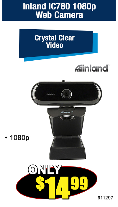 Inland IC780 1080p Web Camera