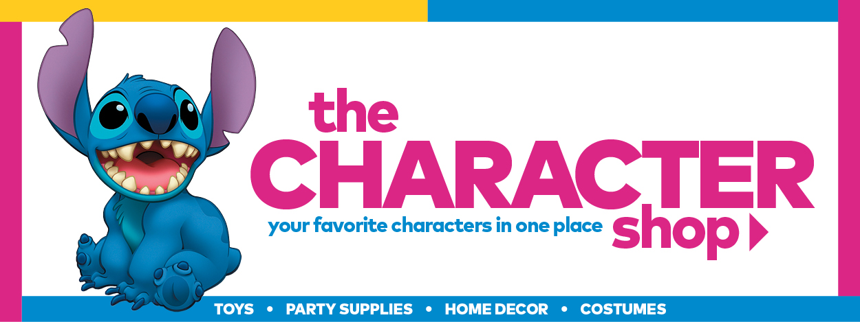 The Character Shop. Your favorite characters in one place!