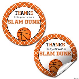 AmandaCreation Basketball Teacher Appreciation Stickers 40pc.