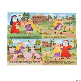 Prodigal Son Sticker Scenes - 12 Pc.