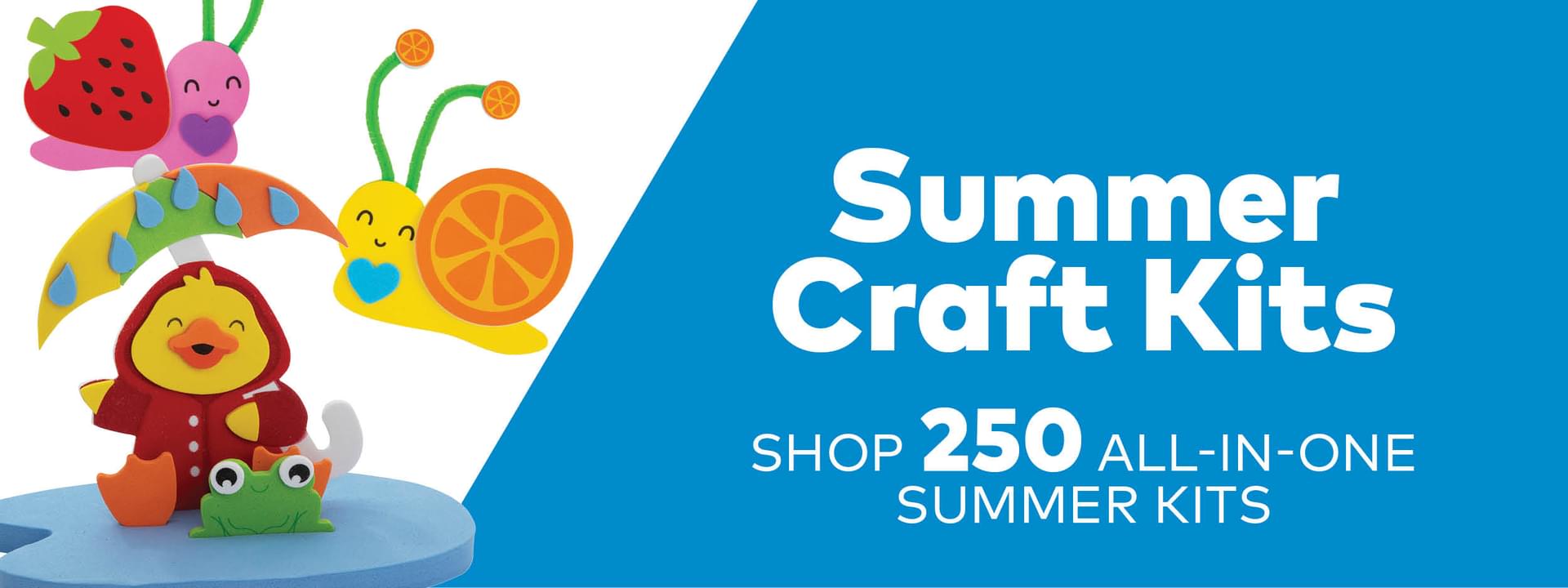 Summer Craft Kits. Shop 250 All-in-one Summer Kits.
