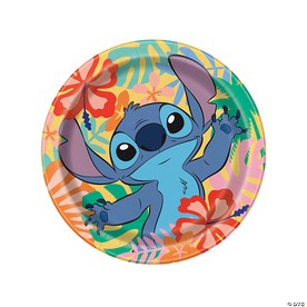 8 3/4" Disney's Lilo & Stitch™ Party Disposable Paper Dinner Plates - 8 Ct.