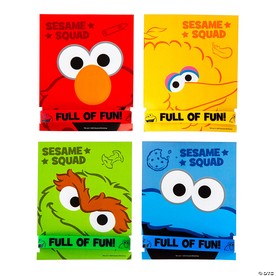 7 1/4" Sesame Street® Characters Bracelets with Card - 24 Pc.