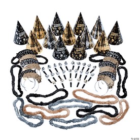 62 Pc. Elegant New Year's Eve Party For 25