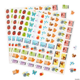 3/4" - 1 1/4" Bulk 324 Pc. Zoom In VBS Self-Adhesive Foam Shapes