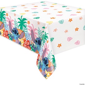54" x 84" Disney's Lilo & Stitch™ Party Disposable Plastic Tablecloth