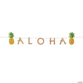 Pineapple Aloha Jointed Banner