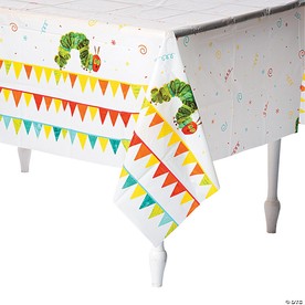 54" x 108" World of Eric Carle The Very Hungry Caterpillar™ Plastic Tablecloth