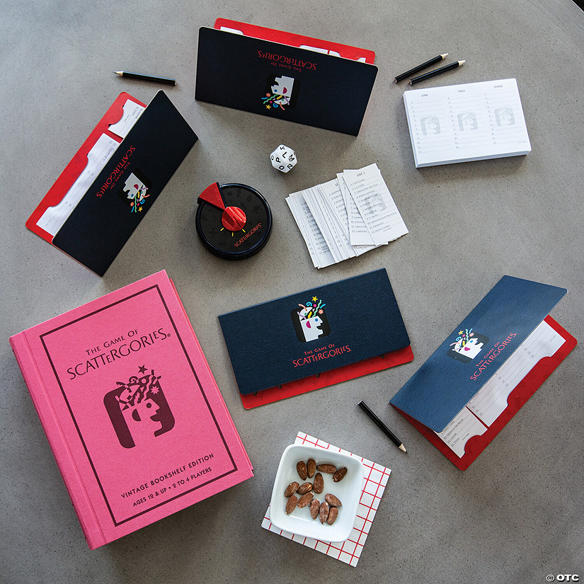 Scattergories Vintage Bookshelf Edition