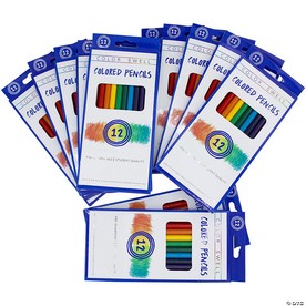 Color Swell Colored Pencils Bulk 12 pack