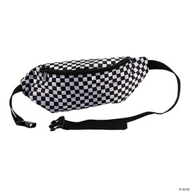 Checkered Fanny Packs - 6 Pc.