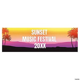 Boho Festival Custom Banner