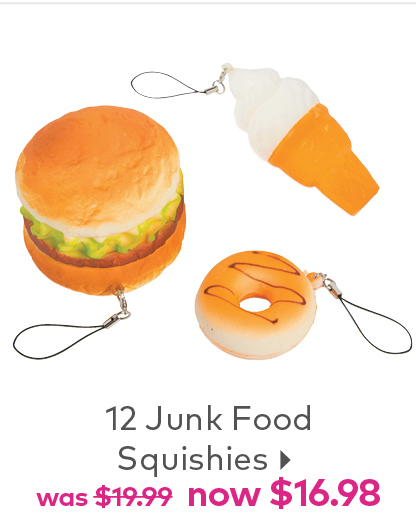 Junk Food Squishes