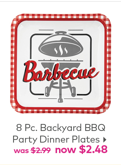 BBQ Dinner Plate