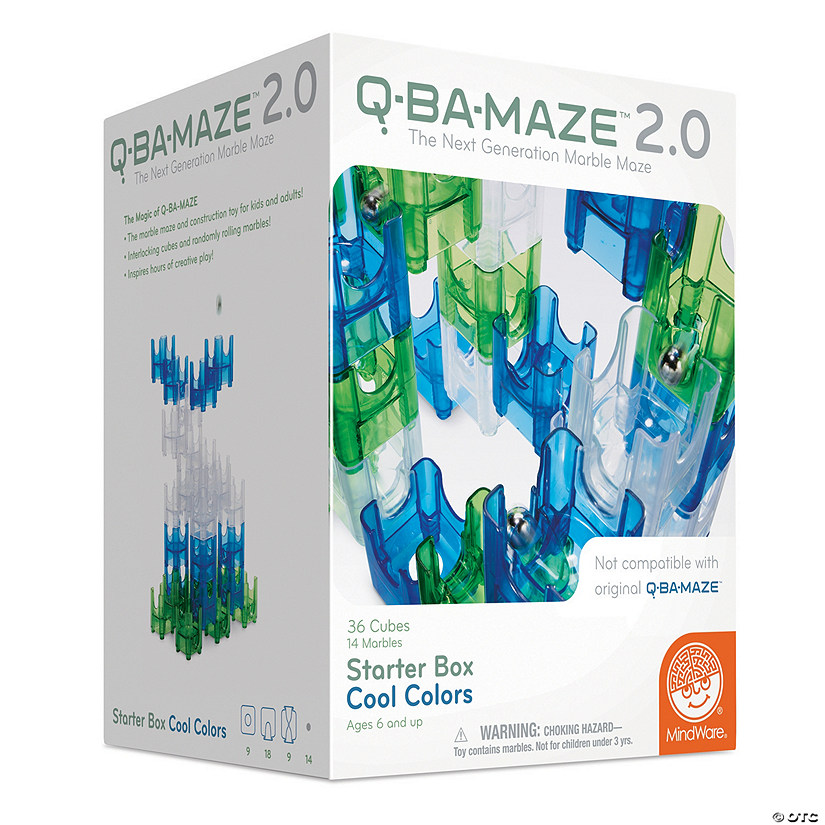 Q-BA-MAZE 2.0: Starter Box - Cool Colors