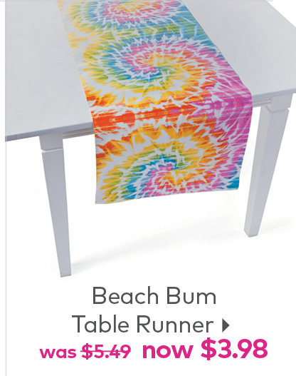 Beach Bum Table Runner