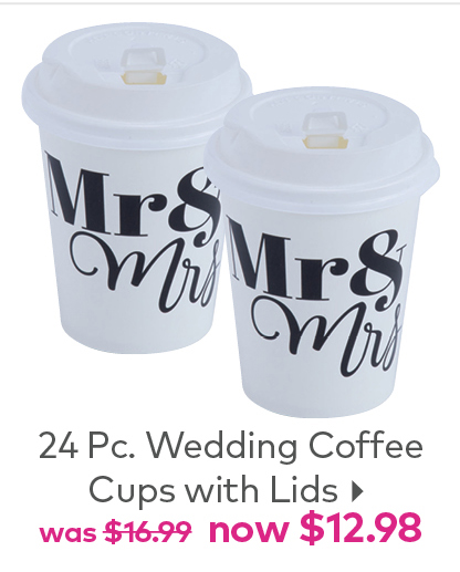 Wedding Coffee Cups