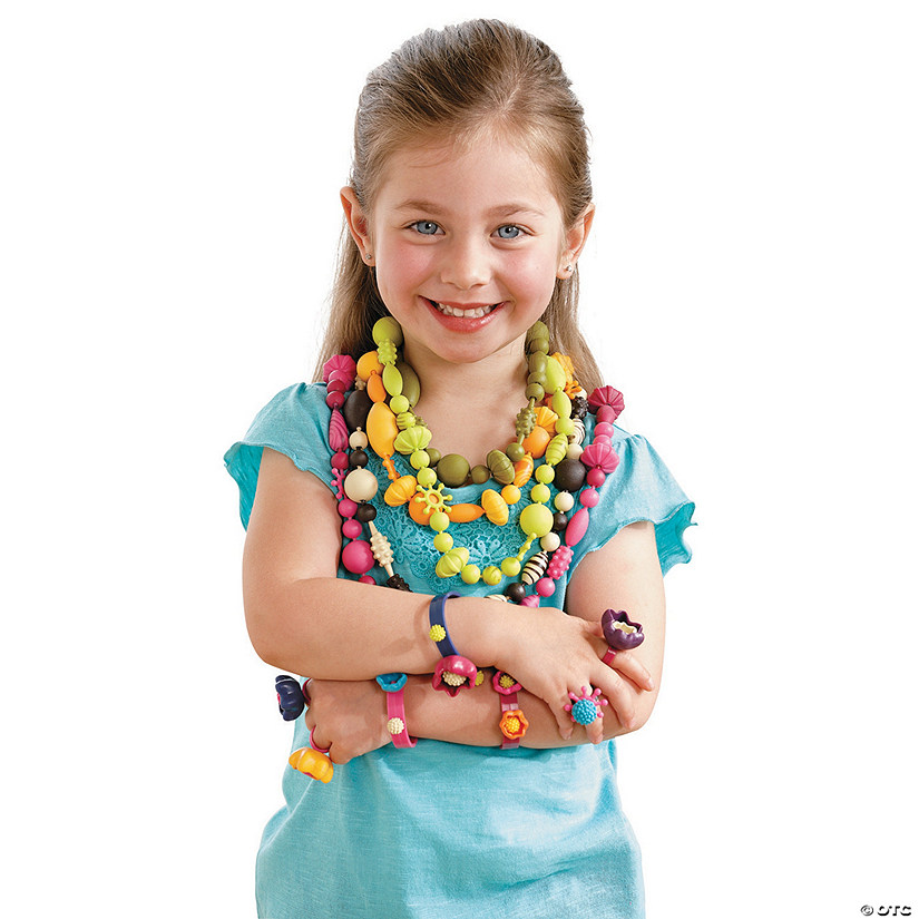 Pop-Arty Beads 500 Piece Snap-Together Bead Set