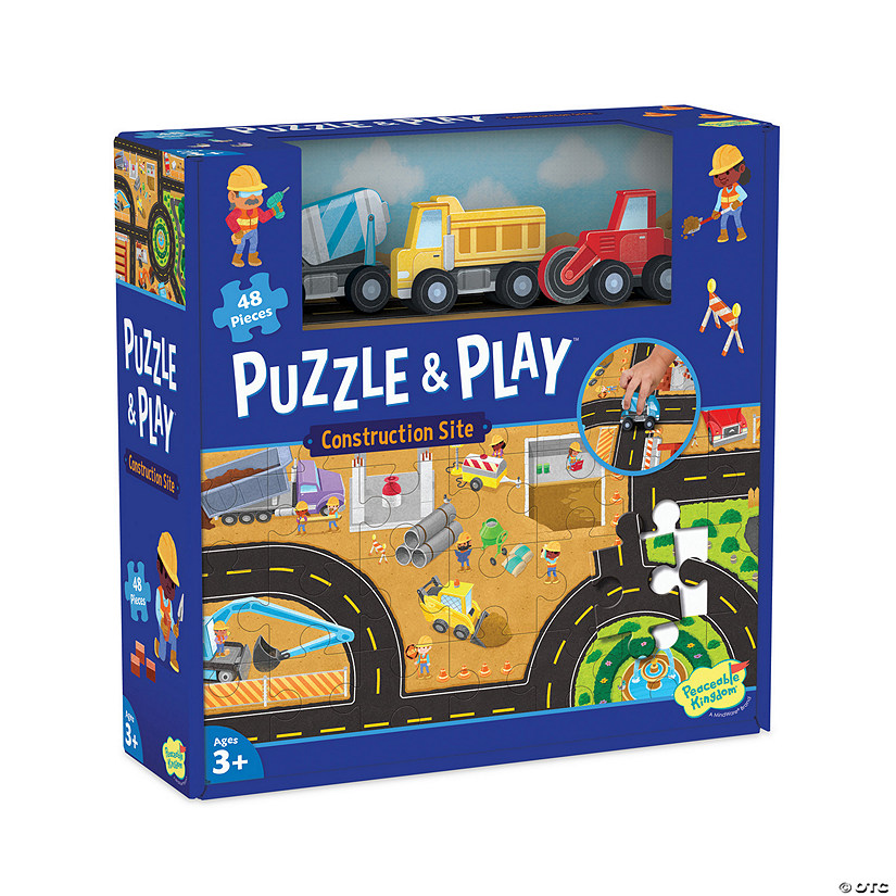 Puzzle & Play: Construction Site