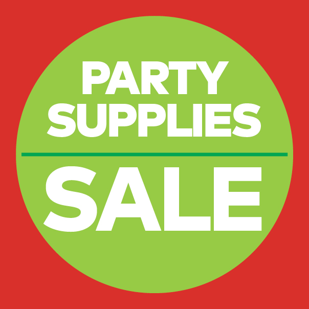 Party Supplies Sale