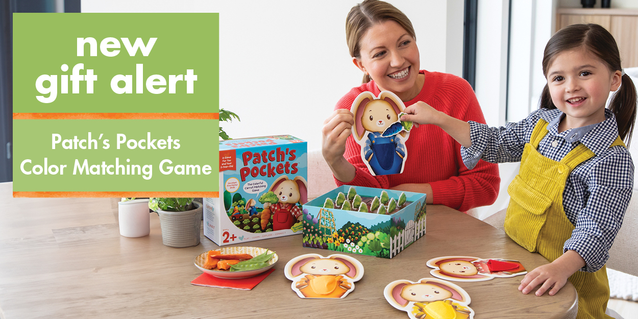 new gift alert! patches pockets color matching game