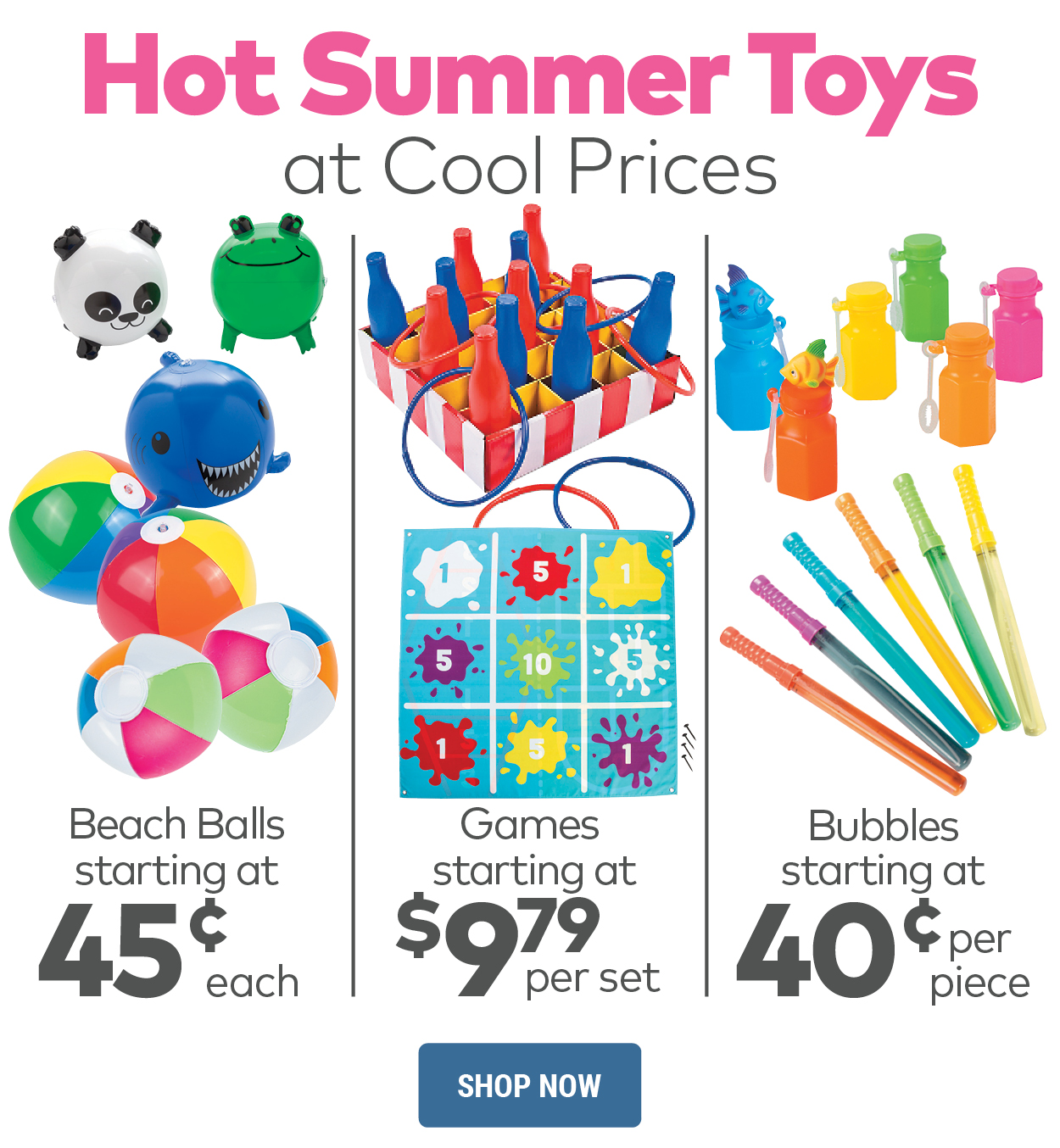 1000s of Pool Party Supplies