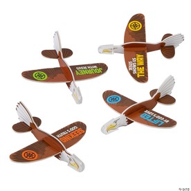3 1/2" x 3 3/4" Bulk 72 Pc. Mini Great North VBS Foam Gliders