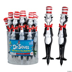 Dr. Seuss™ Cat in the Hat Pens - 12 Pc.