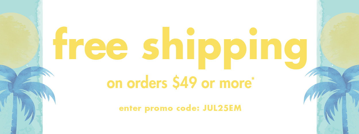 Limited Time! Free Shipping on $49 or more! 