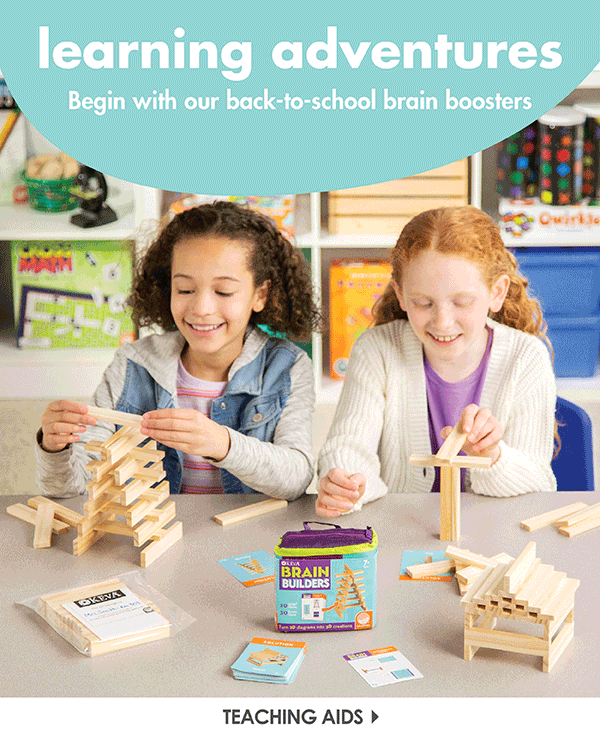 learning adventures - Begin with our back-to-school brain boosters