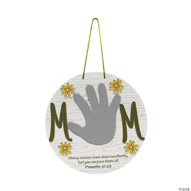Religious Mother’s Day Handprint Sign Craft Kit - Makes 12